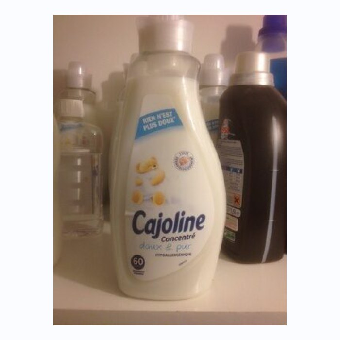 CAJOLINE Doux & Pure 低过敏浓缩织物柔软剂 1.5L - 60 次洗涤