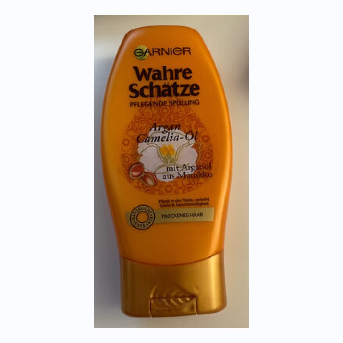 Wahre Schätze Pflegende Spülung Argan Camelia-Öl