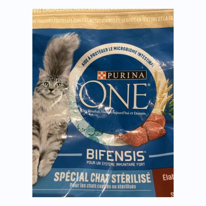 炸丸子 Pour Chat Adulte Stérilisé Boeuf Bifensis